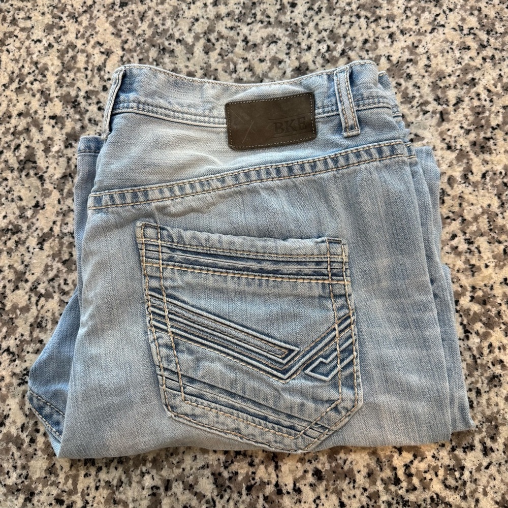 BKE Men's Seth Straight Leg Jeans